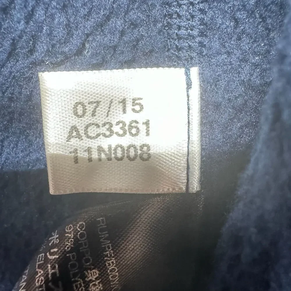 Adidas x Kolor Colab Jacket Mens XL Blue Climaheat Hoodie Full Zip‎ Silver Metal